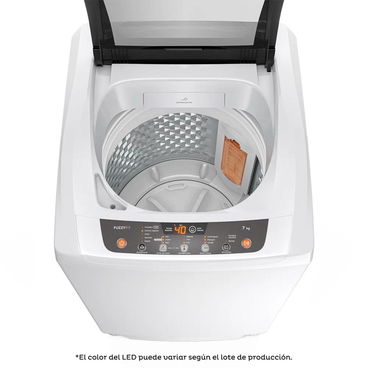 Gafa Fuzzyfit Lavarropas Automático Blanco 7kg 220 V